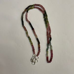 18” tourmaline necklace